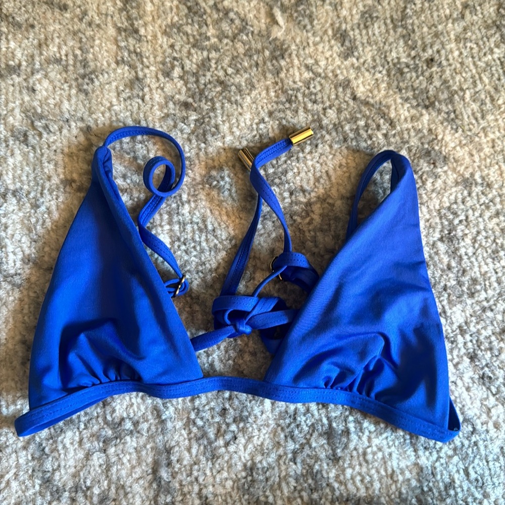 Monday Swimwear Blue Bikini top